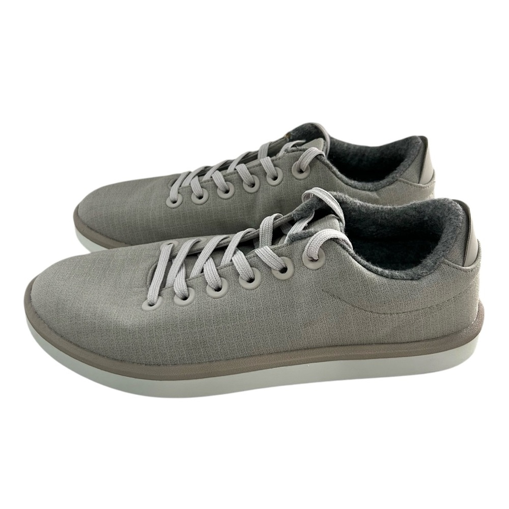 ALLBIRDS Wool Pewter Grey/Blizzard Piper Lace Up Sneakers 10